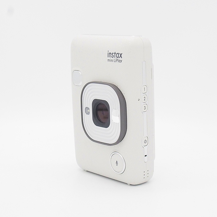 フジフイルム INSTAX MINI LIPLAY ストーンホワイト