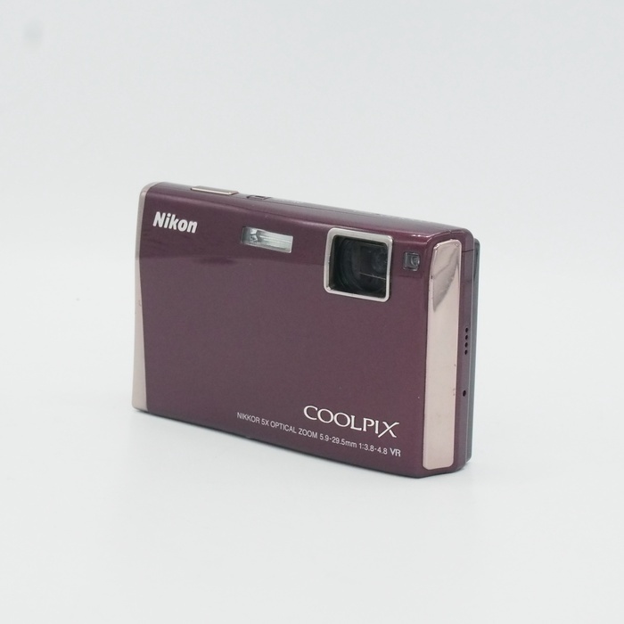ニコン COOLPIX S60 ワインレツド