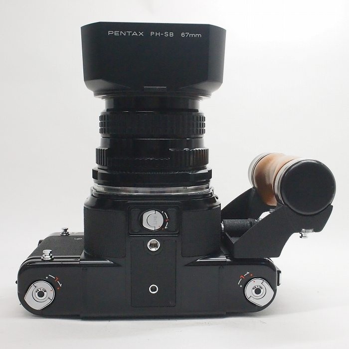 ペンタックス 67+TTLファインダー+SMC-P105/2.4+グリップ