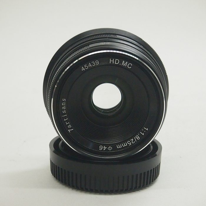 七工匠 7ARTISANS 25/1.8 ブラック M4/3用