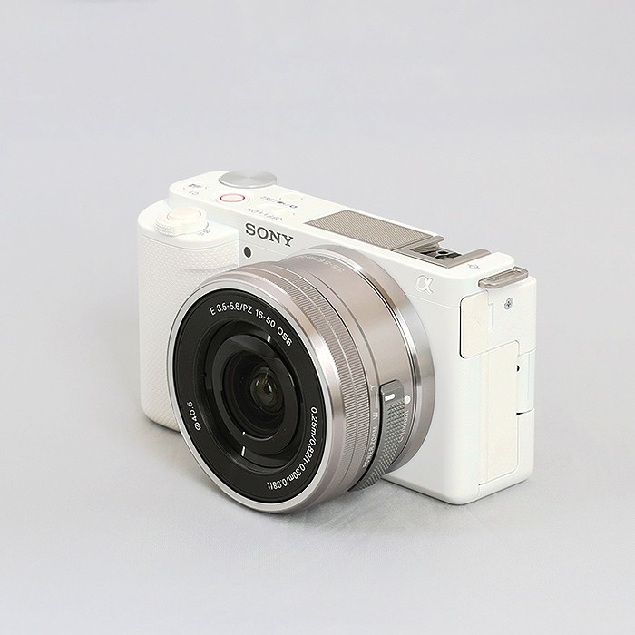 ソニー VLOGCAM ZV-E10L W パワーズームレンズキット ホワイト