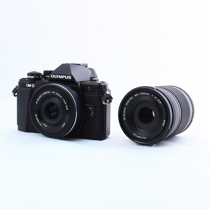 オリンパス OM-D E-M10 MARK2 EZダブルズームキツト ブラツク