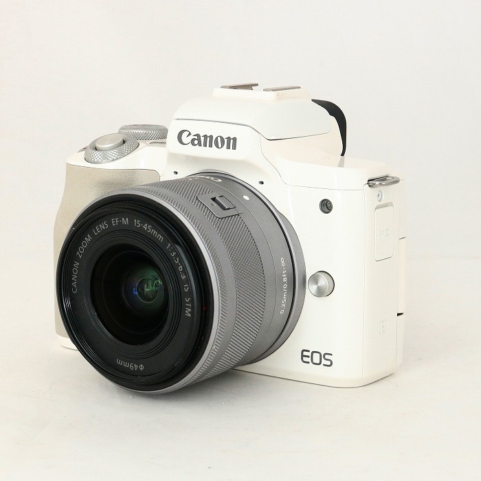 キヤノン EOS KISS M/EF-M15-45 IS STM キツト ホワイト