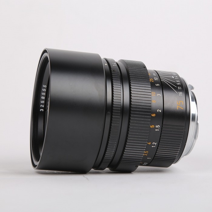 ライカ ズミルックスM 75/1.4 フード組込み