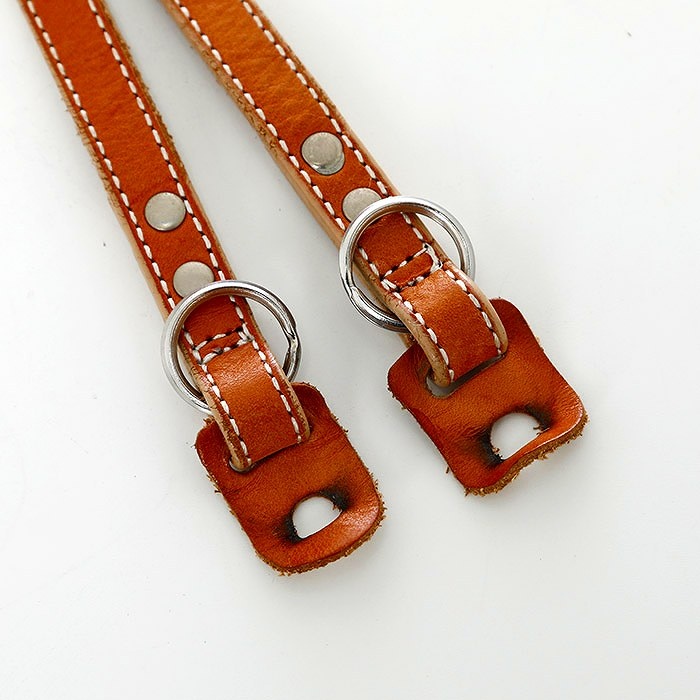 ソノタ Leica ロゴ付き ストラップ ブラウン