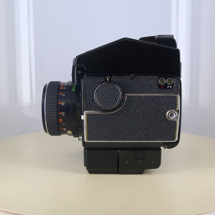 マミヤ M645 プリズムファインダー＋C80/2.8＋パワードライブグリップ