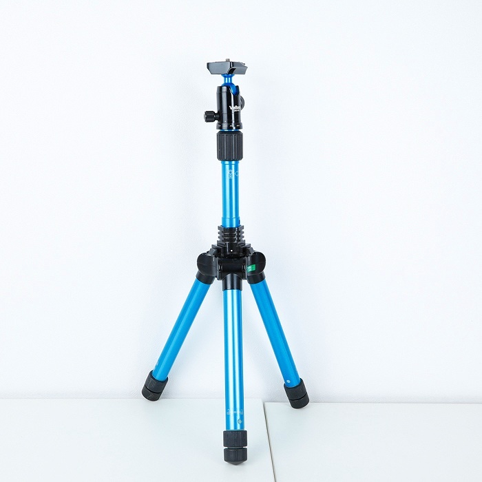 ベルボン UT-43Q ブルー+自由雲台 QHD-U4Q