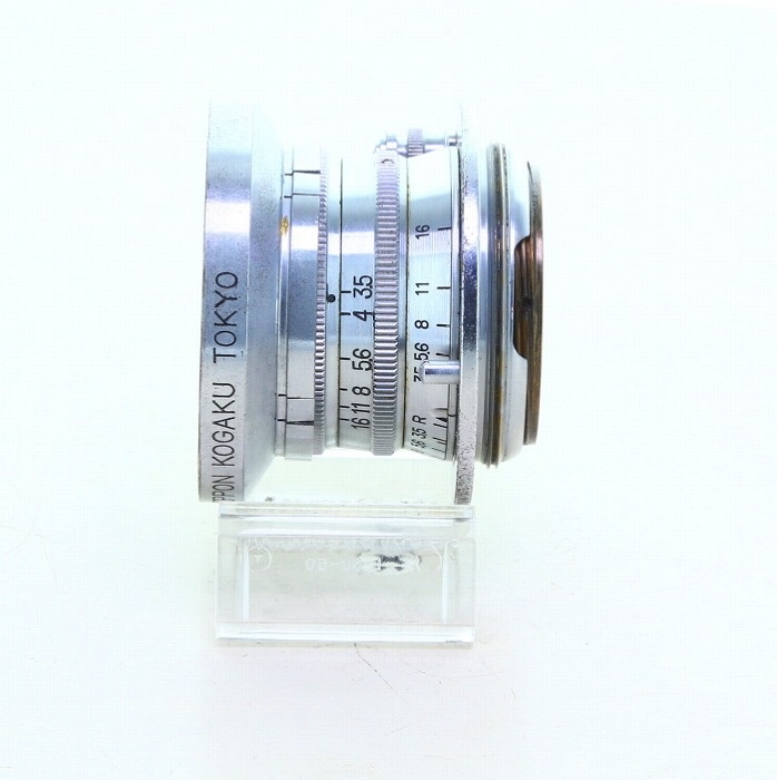 ニコン L NIKKOR 3.5cm/3.5(捨て番910）＋最初期型フード