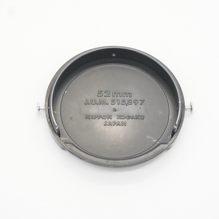 ニコン レンズキャップ フロント&リア 旧富士山マーク・金属ピン52mm