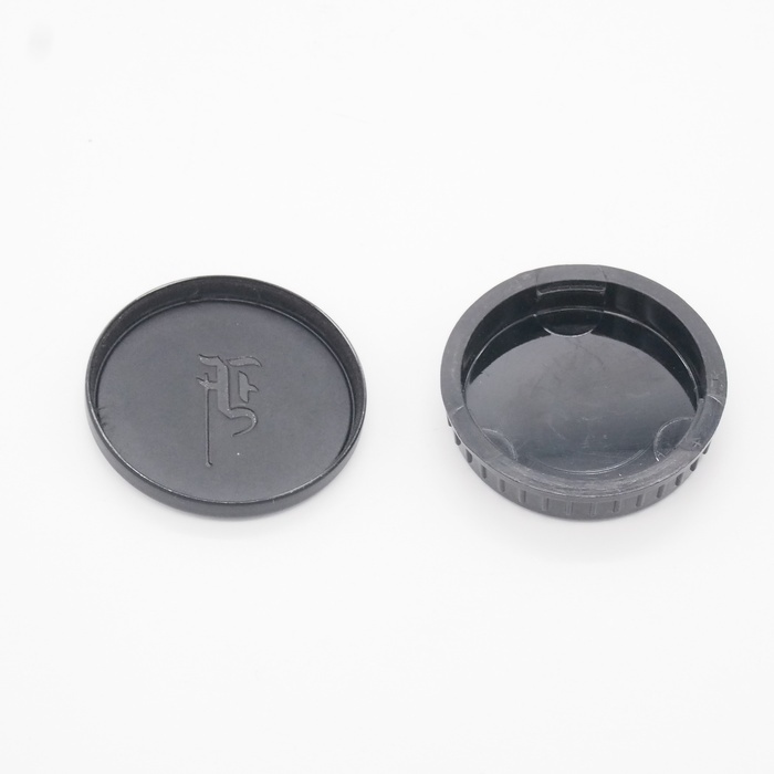 オリンパス PEN用メタルキャップ（内径45mm）+リヤキャップ