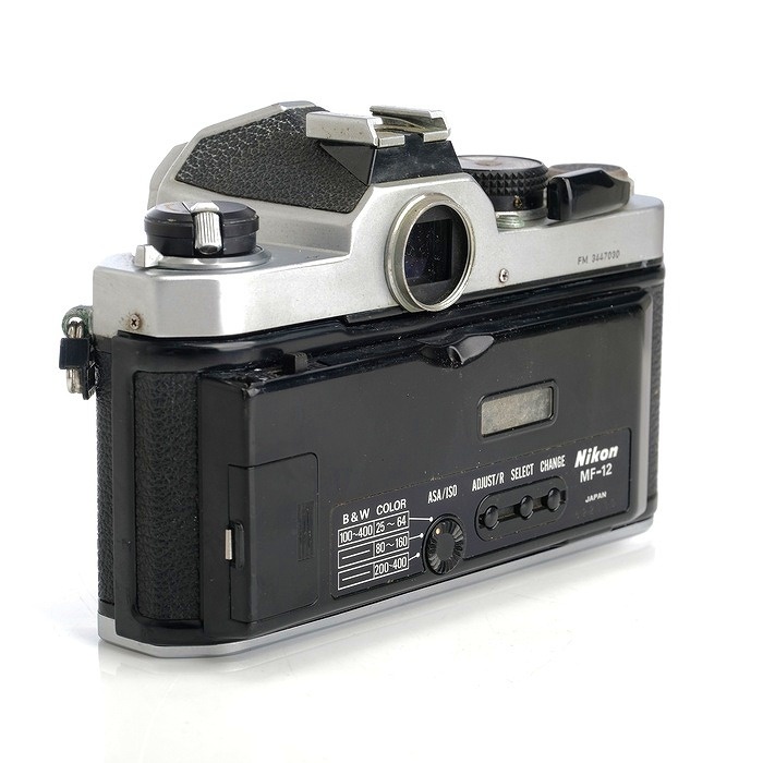 ニコン FM(MF-12付) シルバー ※現状お渡し