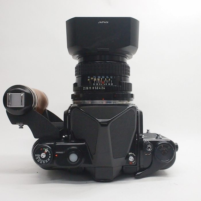ペンタックス 67+TTLファインダー+SMC-P105/2.4+グリップ