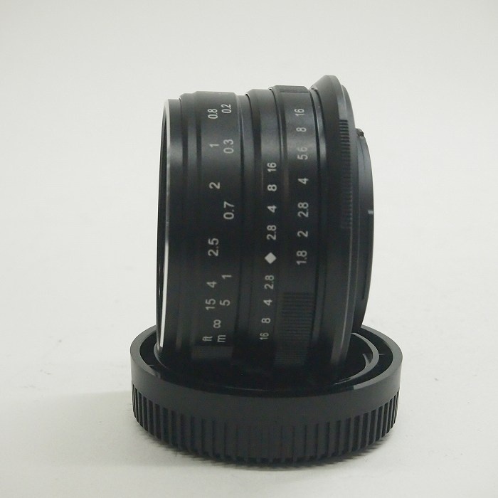 七工匠 7ARTISANS 25/1.8 ブラック M4/3用