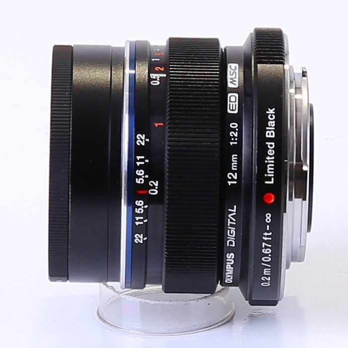 オリンパス M.ZUIKO DIGITAL ED12/F2.0 リミテツドBKキツト