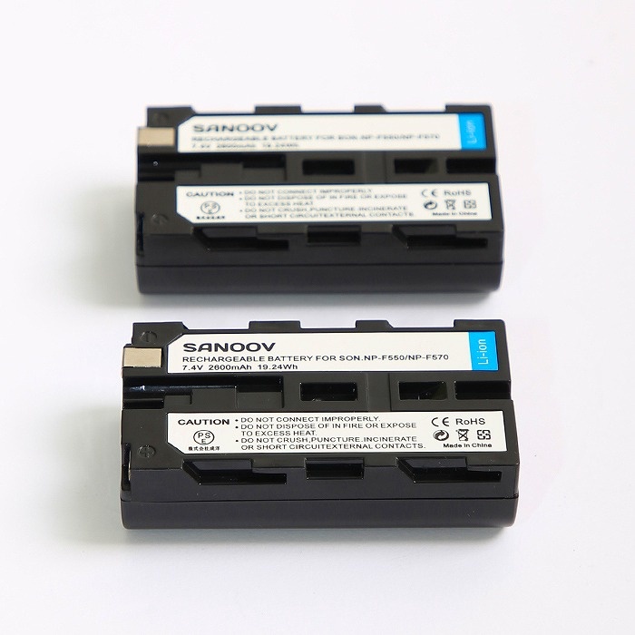 ソノタ SANOOV バッテリー(NP-F550/NP-F570)×2、充電器