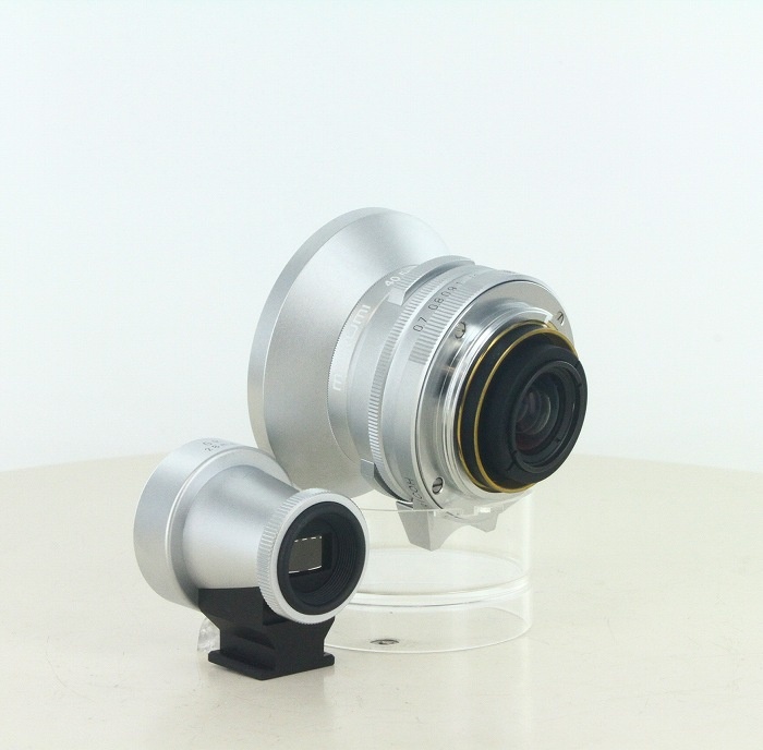 リコー GRレンズ28/2.8 L シルバー+28mmファインダー