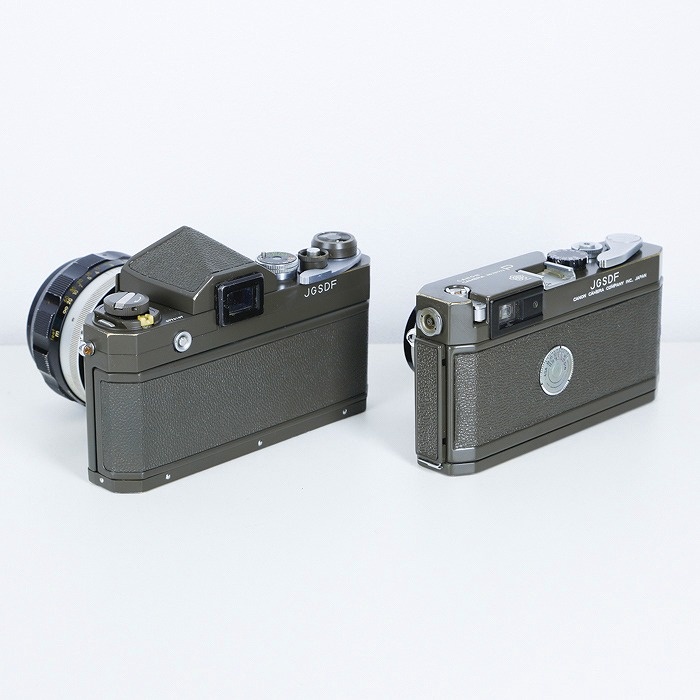 ニコン F+キヤノンP陸上自衛隊仕様セット(レンズ計4本)