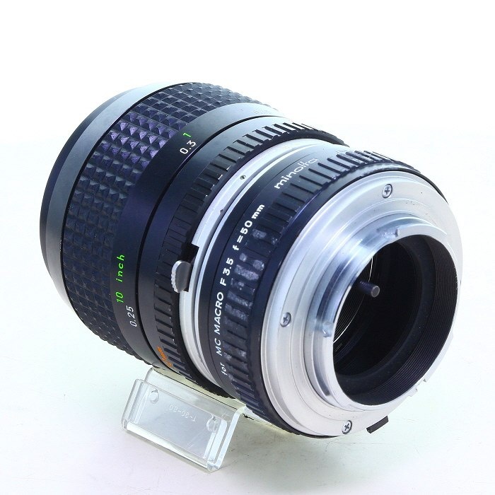 ミノルタ MC MACRO ROKKOR-QF 50/3.5+マクロアダプター