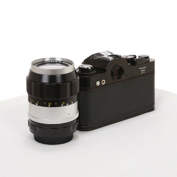 ニコン ニコマートELブラック+ニッコールHAuto35/2.8+135/3.5