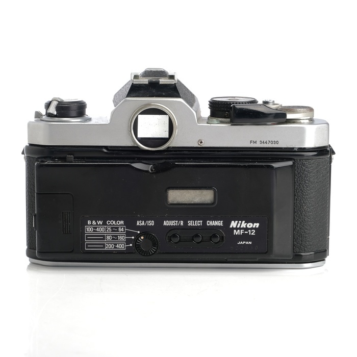 ニコン FM(MF-12付) シルバー ※現状お渡し