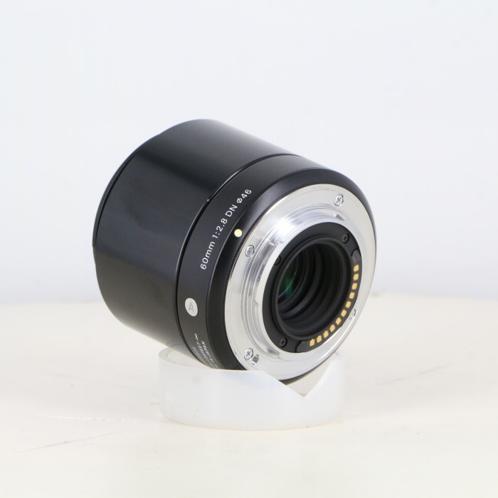 シグマ 60/2.8 DN ブラック マイクロフォーサーズ用