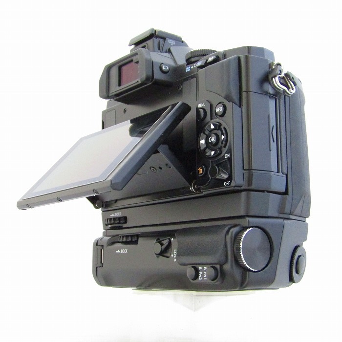 オリンパス OM-D E-M5 ブラツク+HLD-6G