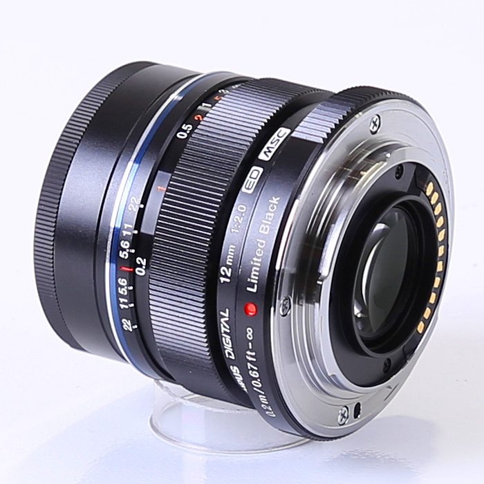 オリンパス M.ZUIKO DIGITAL ED12/F2.0 リミテツドBKキツト