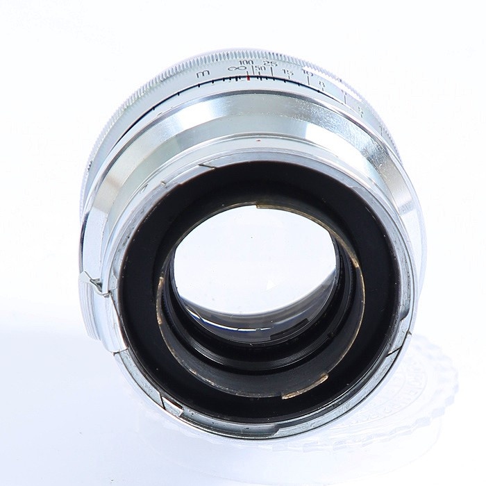 ツアイス ZEISS イエナ ゾナー T 8.5cm/2 アルミ鏡筒