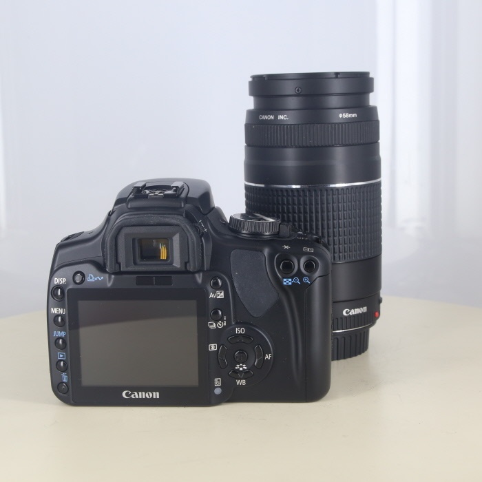 キヤノン REBEL XTi＋EFS18-55/3.5-5.6II＋EFS75-300/4-5.6III