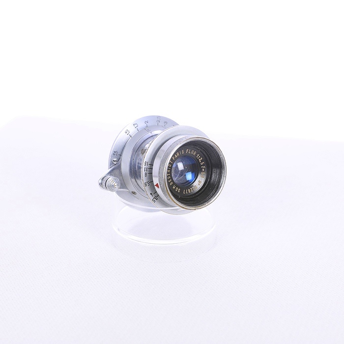 SOM Berthiot SOM BERTHIOT FLOR 50/3.5 (Lマウント改/沈胴/距離計連動)