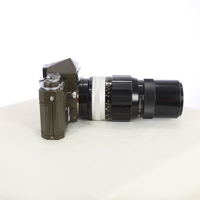 ニコン Nikon Fアイレベル ハーフミラー改造機+Auto 200/4