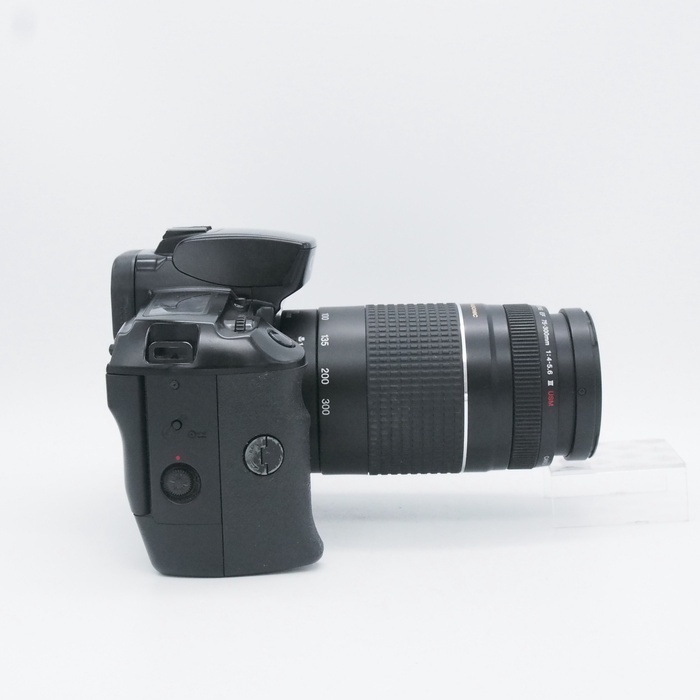 キヤノン EOS 5QD+VG10グリップ+EF75-300/4-5.6III