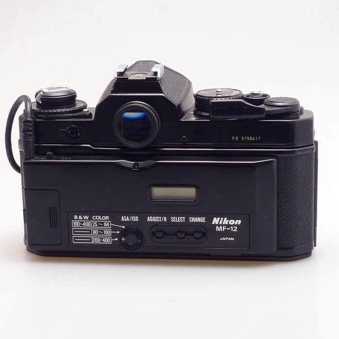 ニコン FE ブラック (MF-12データバック)