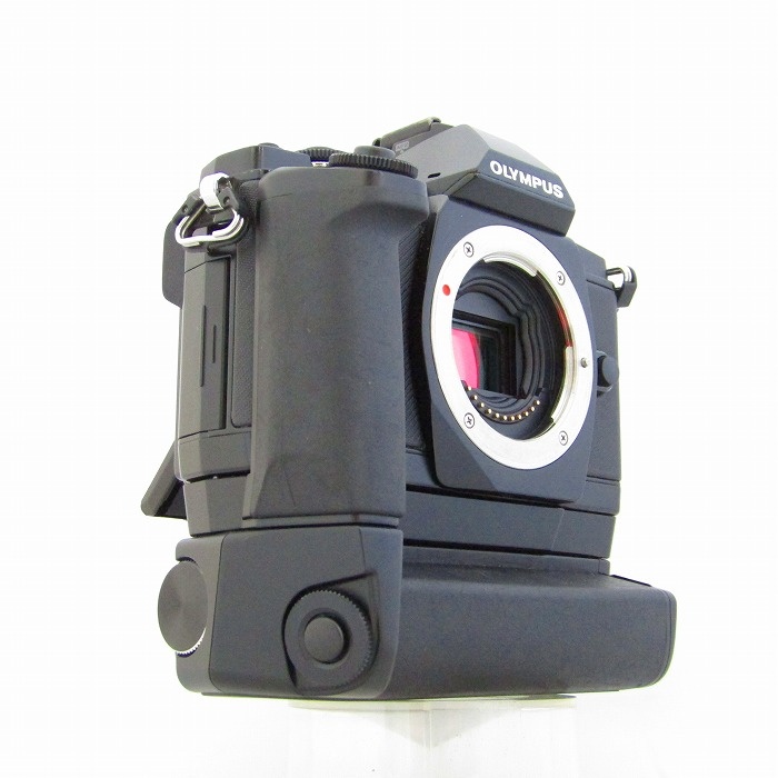 オリンパス OM-D E-M5 ブラツク+HLD-6G