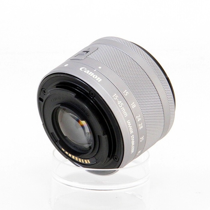 キヤノン EF-M15-45/F3.5-6.3 IS STM シルバー