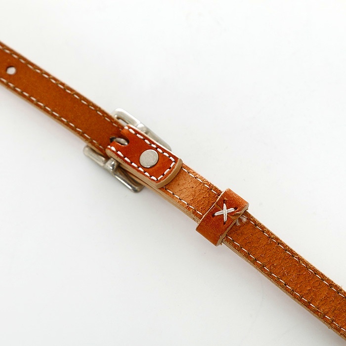 ソノタ Leica ロゴ付き ストラップ ブラウン