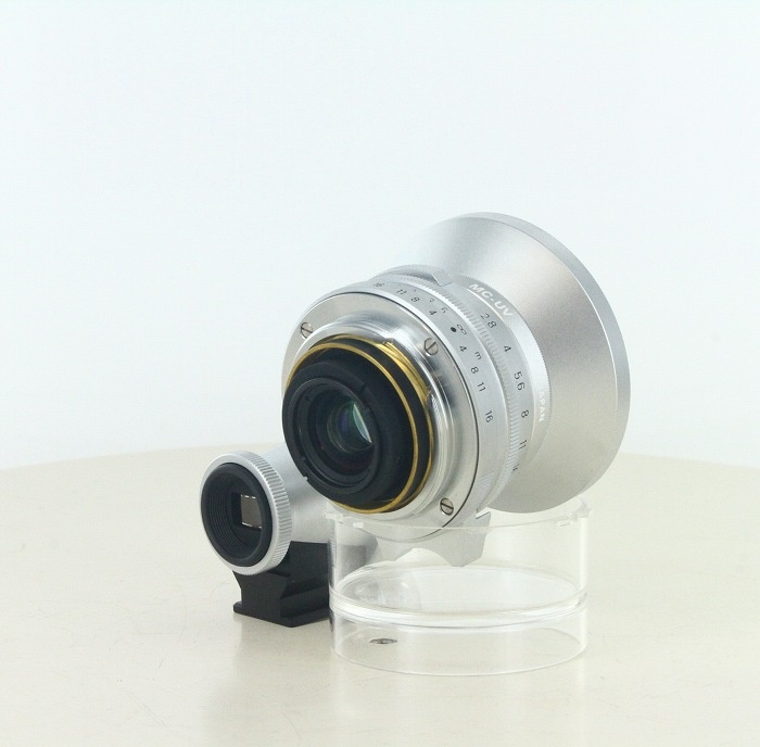 リコー GRレンズ28/2.8 L シルバー+28mmファインダー