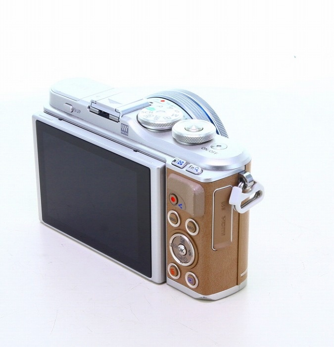 オリンパス PEN E-PL9 14-42EZレンズキツト ブラウン