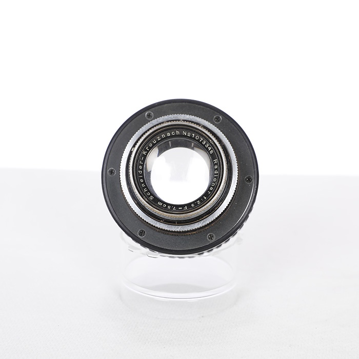 シュナイダー Schneider Radionar 7.5cm/2.9（ニコンFマウント改）ヘリコイドリング付