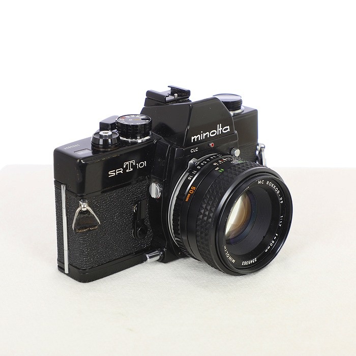 ミノルタ SRT101（ブラック）+PF50/1.7