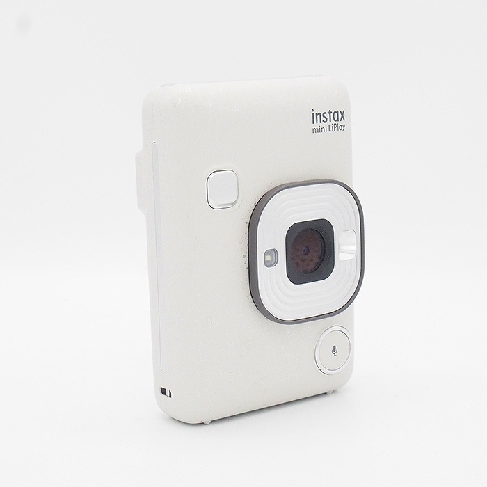 フジフイルム INSTAX MINI LIPLAY ストーンホワイト