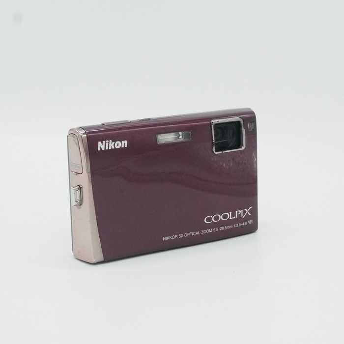 ニコン COOLPIX S60 ワインレツド