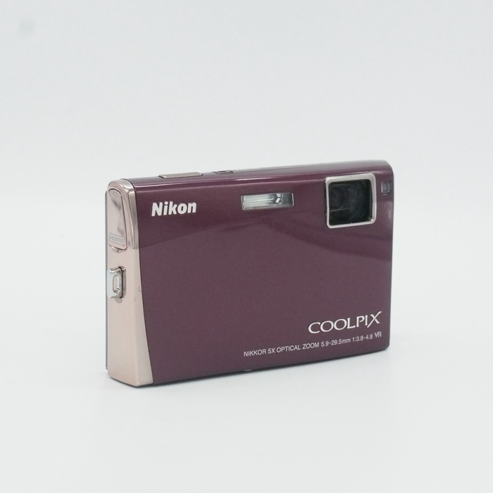 ニコン COOLPIX S60 ワインレツド
