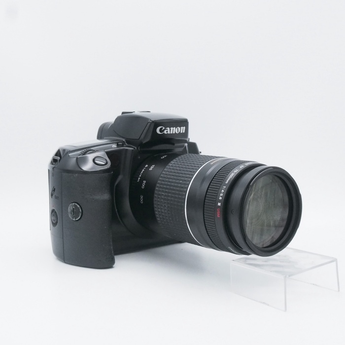 キヤノン EOS 5QD+VG10グリップ+EF75-300/4-5.6III