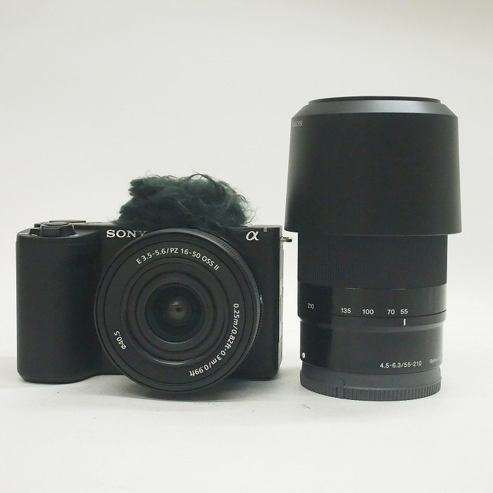 ソニー VLOGCAM ZV-E10II Wズームキット ブラック