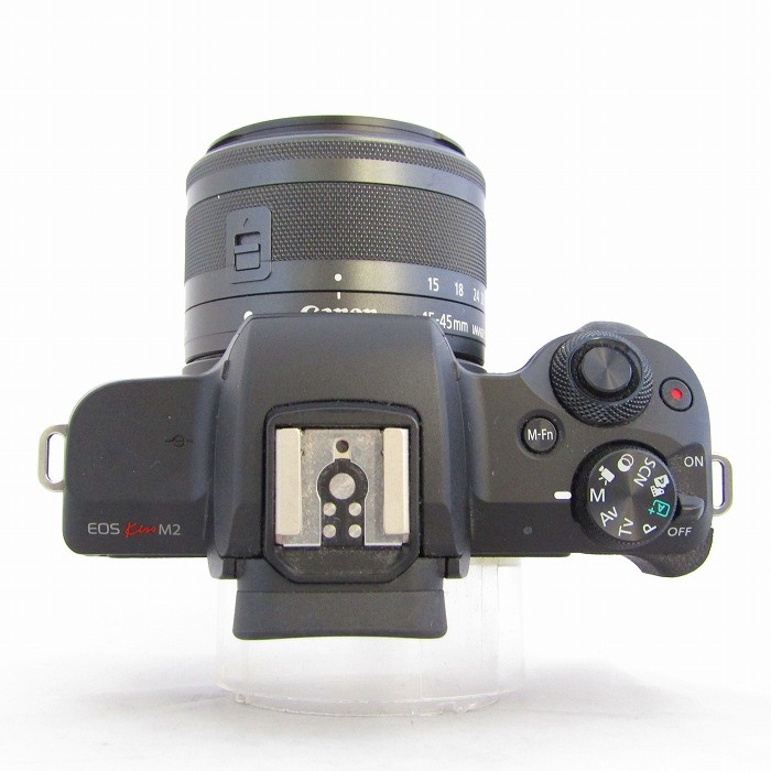 キヤノン EOS KISS M2/EF-M15-45 IS STM キツト ブラツク