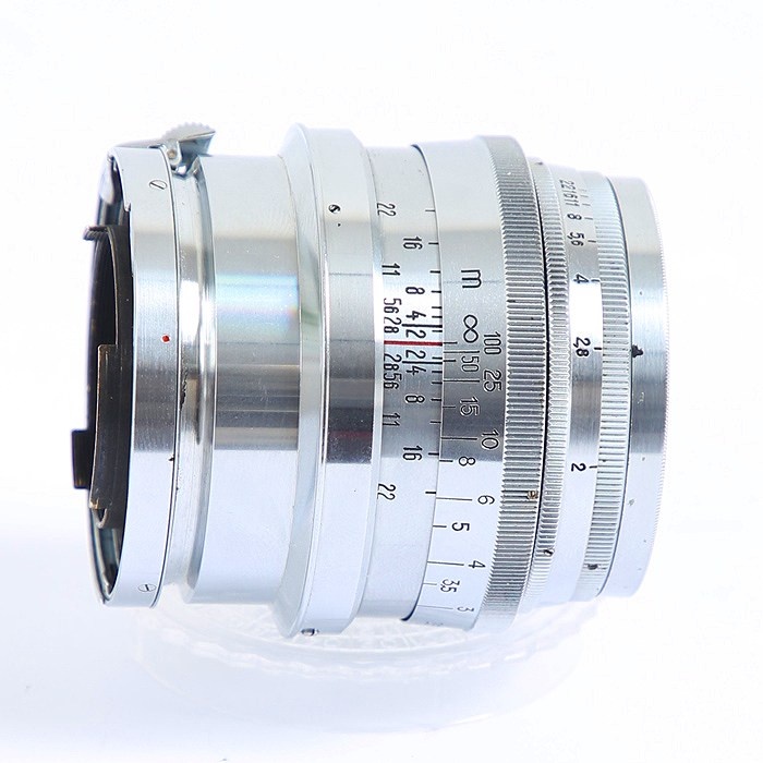 ツアイス ZEISS イエナ ゾナー T 8.5cm/2 アルミ鏡筒