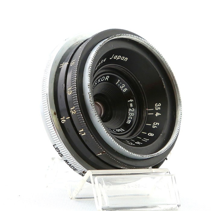 ニコン W-NIKKOR (S) 28mm F3.5 ブラック
