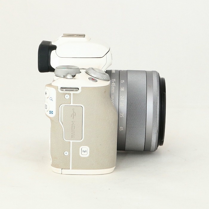 キヤノン EOS KISS M/EF-M15-45 IS STM キツト ホワイト