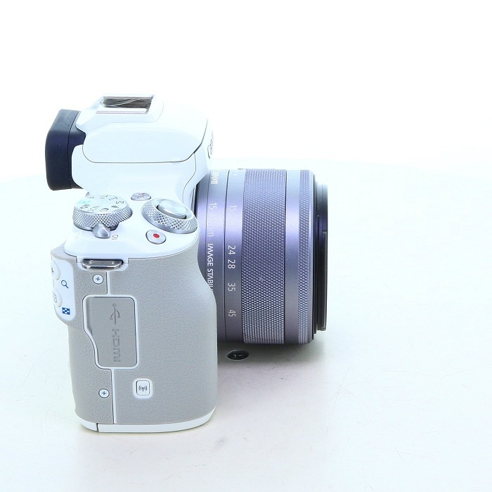 キヤノン EOS KISS M2/EF-M15-45 IS STM キツト ホワイト